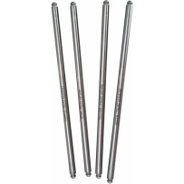 Pushrod Non-Adjustable — Fixed length, Chromoly steel, Set of 4