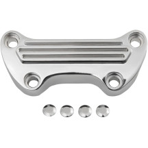 Handlebar Clamp — 25.4 mm (1") clamping, Chrome
