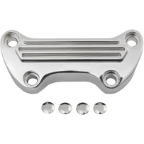 Handlebar Clamp — 25.4 mm (1") clamping, Chrome
