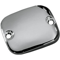 Front Brake Master Cylinder Cover — Chrome, Kit