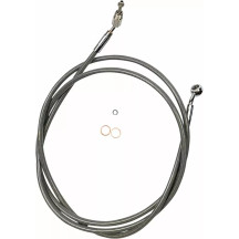 Hydraulic Clutch Line — 10 mm 35° banjo fitting, stainless steel