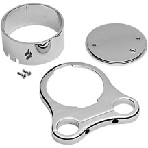 Tee-Bar Gauge Mounts — 32 mm (1-1/4"), Chrome