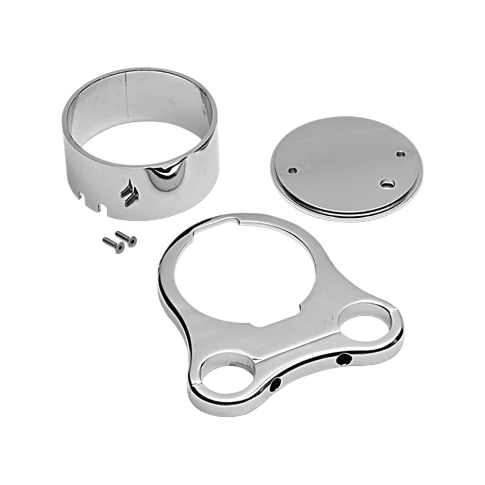 Tee-Bar Gauge Mounts — 32 mm (1-1/4"), Chrome