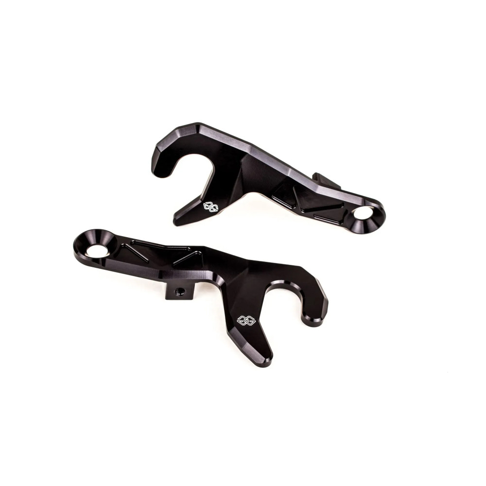 Rear Stand Hook — Swingarm Retrofit Kit, rear mount, aluminum