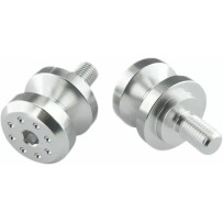 Spools — Pair, Silver