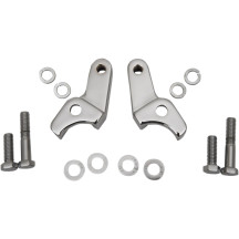 Rear Lowering Kit — Lowers 25.40 mm (1.00"), Chrome