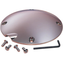 Derby Cover — Chrome, fits '06 Dyna Glide & '07–'18 Big Twin