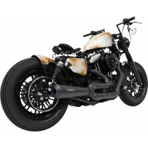 Fender Kit with Seat — Black, Rear