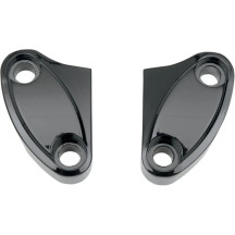 Handlebar Riser Clamp — 1" clamping diameter, black gloss