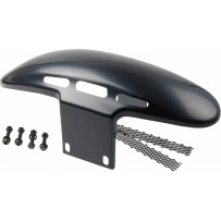 Front Fender Custom — Front fitment, Black