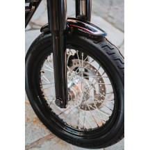 Front Fender Old School — Gloss Black