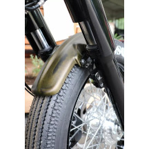 Front Fender Old School — Gloss Black