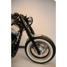 Front Fender Old School — Gloss Black