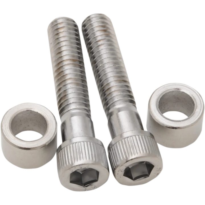 Tornillos de Abrazadera del Manillar con Espaciadores — 3-1/2" entre centros, par