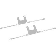 Front Fender Brackets — Chrome
