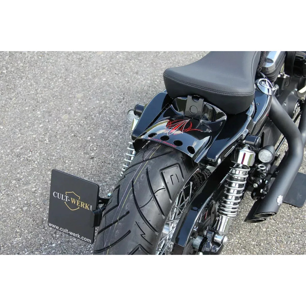 Rear Fender Bobber — Black