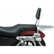Sissy Bar for Harley-Davidson — Height 432 mm (17"), Chrome finish