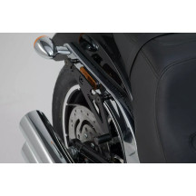 SLH Side Carrier — Black, fits Harley-Davidson models