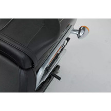 Portaequipajes lateral SLH — Negro, acabado en polvo