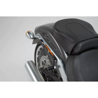SLH Side Carrier — Black, for Harley-Davidson models
