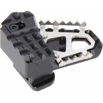 Extension for Brake Pedal — raised 22 mm or 27 mm, black