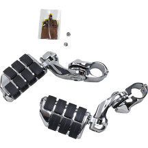 Cruise Pegs for Use with Fairing Lowers — Fits 1-1/4" engine guards, Short