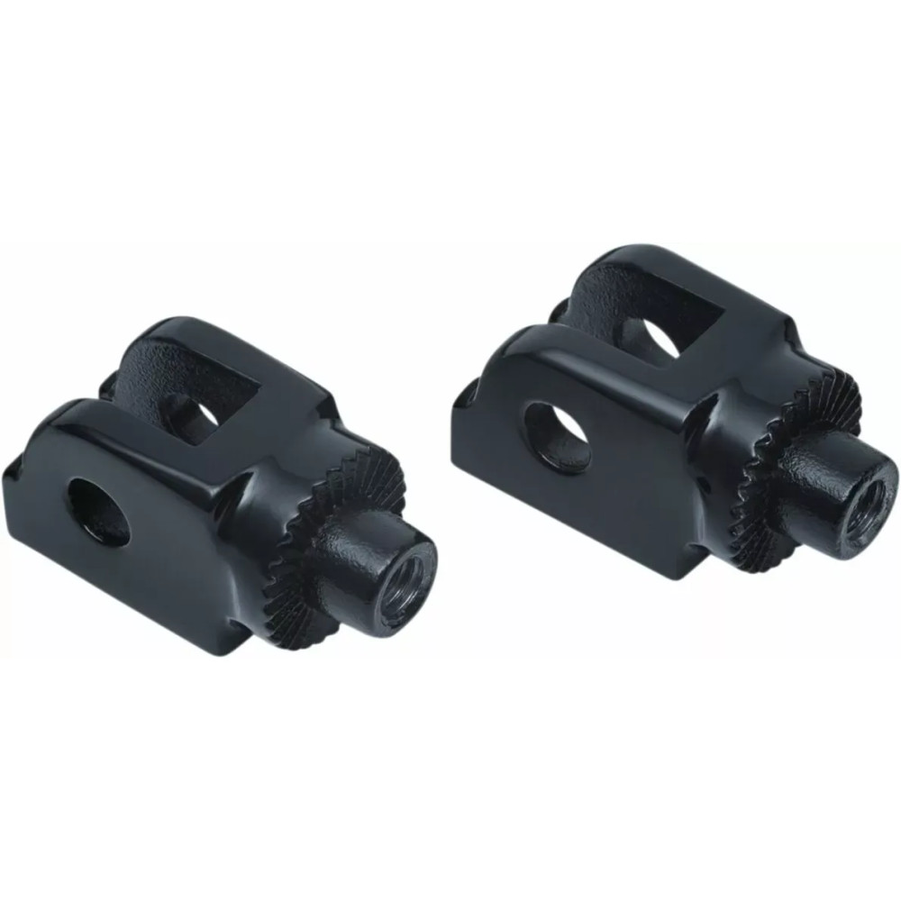 Splined Peg Adapters — Black