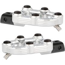 MX Foot Pegs — Driver application, Chrome finish