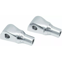 Tapered Footpeg Adapter — Chrome