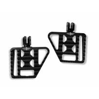 Mini-FloorBoard Estribo — Negro