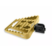 Mini-FloorBoard estribo — Dorado, Par