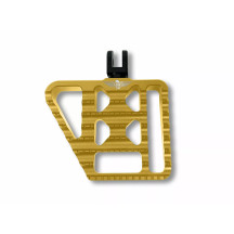 Mini-FloorBoard estribo — Dorado, Par