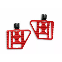 Mini-FloorBoard Footpeg — Red, Pair