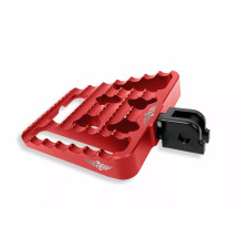 Mini-FloorBoard Footpeg — Red, Pair