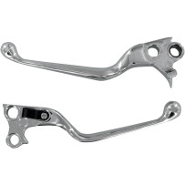 Wide Blade Lever Set — pair, chrome