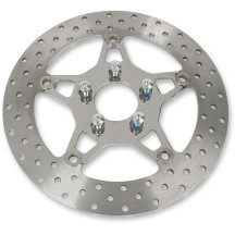 FSD Series Stainless Steel Front Brake Rotor for Big Twins — 292 mm (11.5"), 5-button, two-piece (floating)