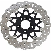 Custom Stainless Steel Rear Brake Rotor — 290 mm (11-3/8"), 6.096 mm (0.24"), Two-piece (floating)