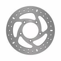 Round HPSR solid brake rotor — 300 mm OD, 127.0 mm BHC, 5-hole, 7.0 mm