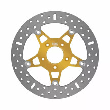 X-Series Brake Rotor — 290 mm, 5.0 mm thickness, 82.5 mm bolt circle, 5-hole, Gold