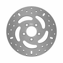 Round Fixed Brake Rotor — 260 mm OD, 7.0 mm thickness, 82.55 mm BHC, 5-hole