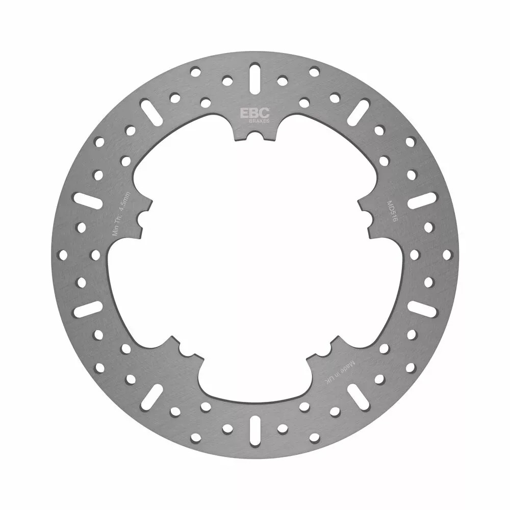 Round HPSR solid brake rotor — 300 mm OD, 171.0 mm ID, 5.0 mm thickness, 5-hole bolt pattern