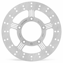 Custom Series Fixed Rotor — 300 mm OD, 100 mm ID, 127 mm BHC, 5-hole, drilled, stainless steel