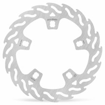 Rotor Fijo Serie Flame — 300 mm, 170 mm círculo de pernos, 5 orificios, 5 mm, plateado