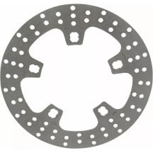 Brake Rotor Fixed Round — 300 mm, 5.0 mm thickness, One-piece, Silver