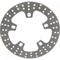 Brake Rotor Fixed Round — 300 mm, 5.0 mm thickness, One-piece, Silver