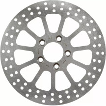 Brake Rotor Fixed Round — 300 mm, 5.0 mm, 5 Hole, Silver