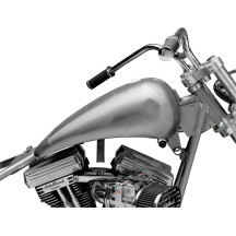 One-Piece Smooth-Top Style Extended Gas Tank — 22-1/2" L × 16" W, 15.1 L (4 US gal), Raw