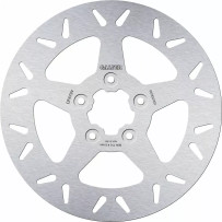 Brake Rotor Fixed Round — 292 mm (11.5 in), 5 Hole, 5.0 mm, Silver