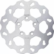 Wave® Brake Rotor — 260 mm (10-1/4"), 5 Hole, Silver