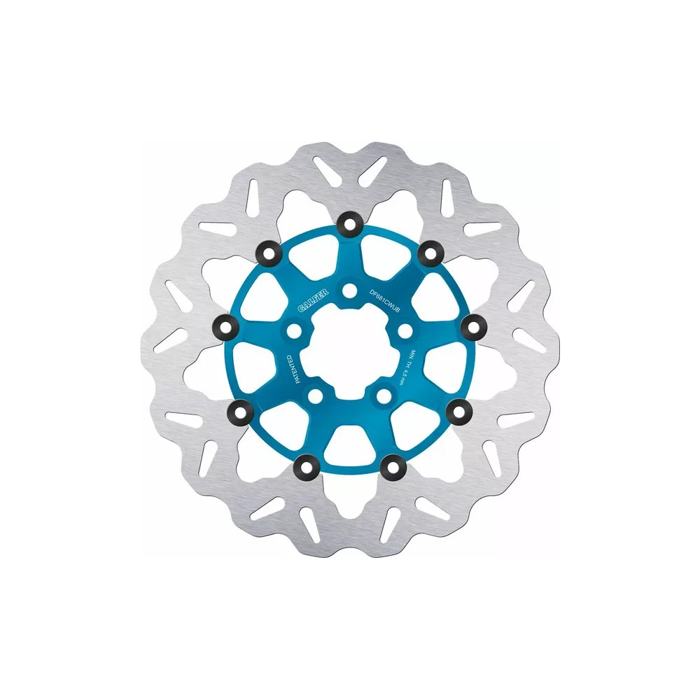 Rotor de freno Wave® — 292 mm, 5,0 mm grosor, 56,3 mm diámetro interior, patrón 5 orificios, Azul